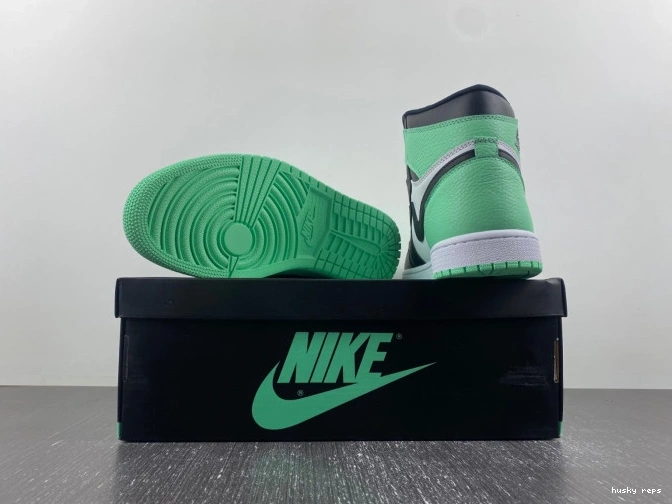 Cheap Husky High OG DZ5485-130 1 Air Glow Jordan Green 0815